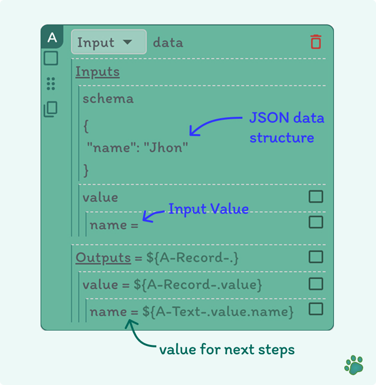 Snappit Input Step