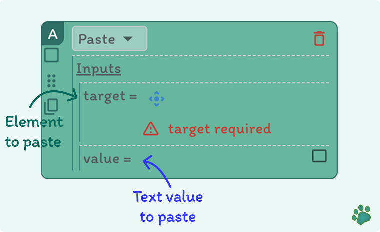 Snappit Paste Step