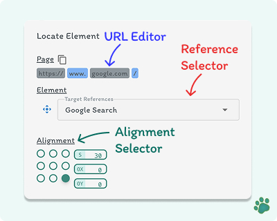 Target Locator Dialog